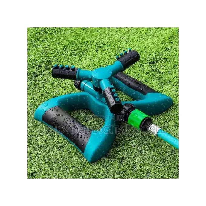 3 Arm 360 Auto-Rotating Water Sprinkler Garden Sprinkler