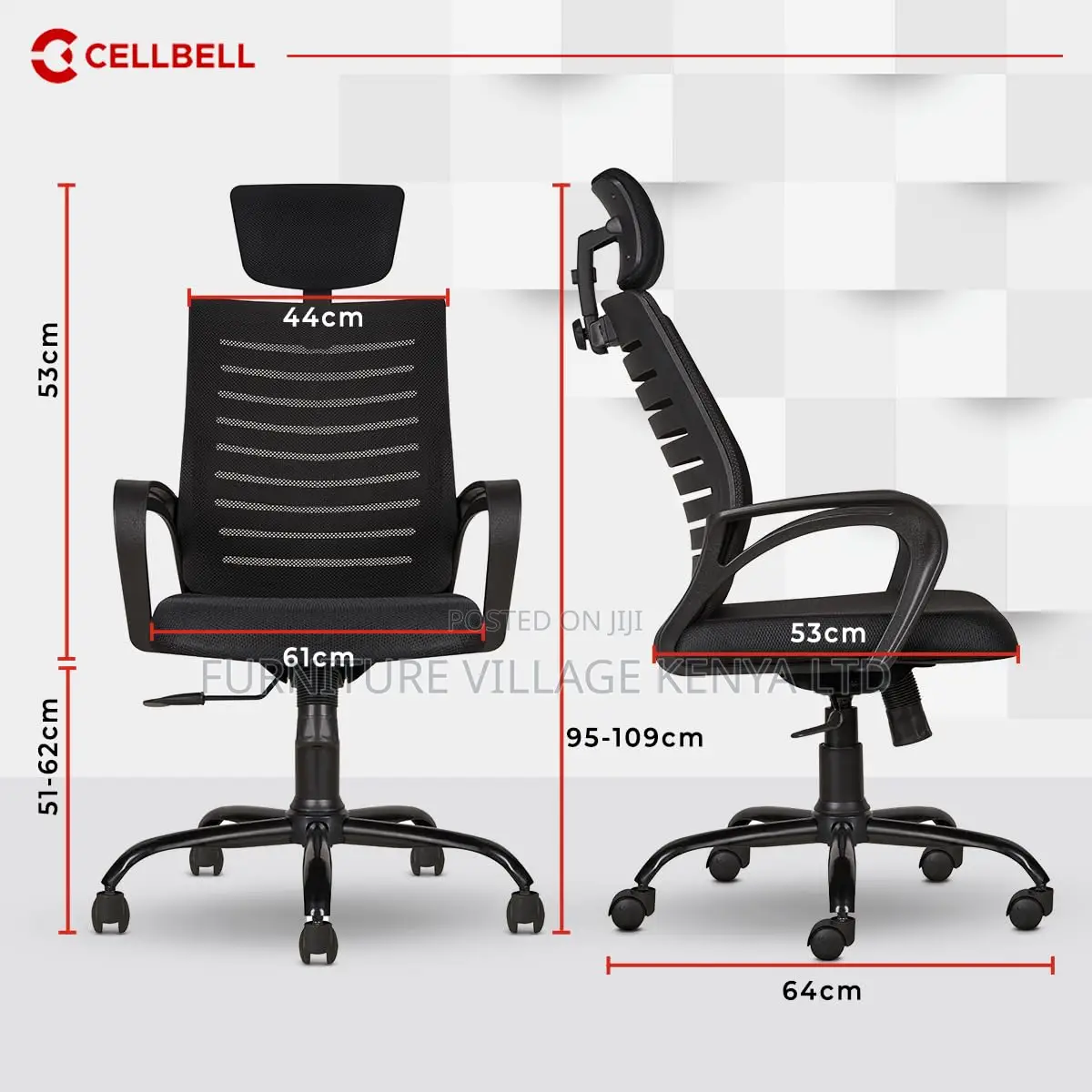 Mesh High Back Ergonomic Office Chair