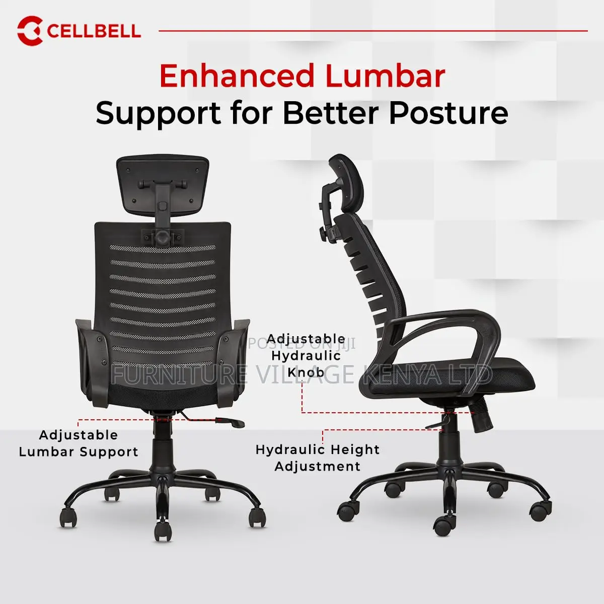 Mesh High Back Ergonomic Office Chair