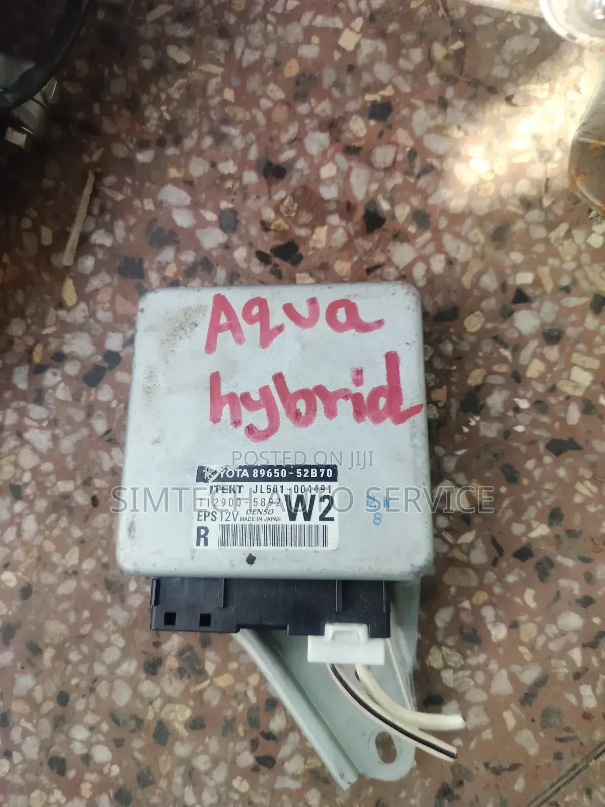Toyota Aqua Hybrid Steering Computer