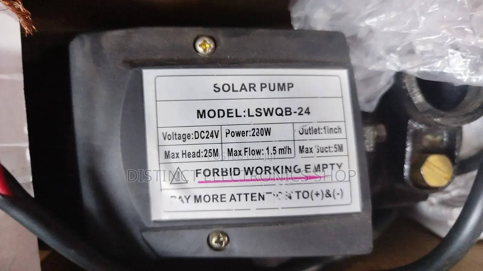 Solar Booster Pump