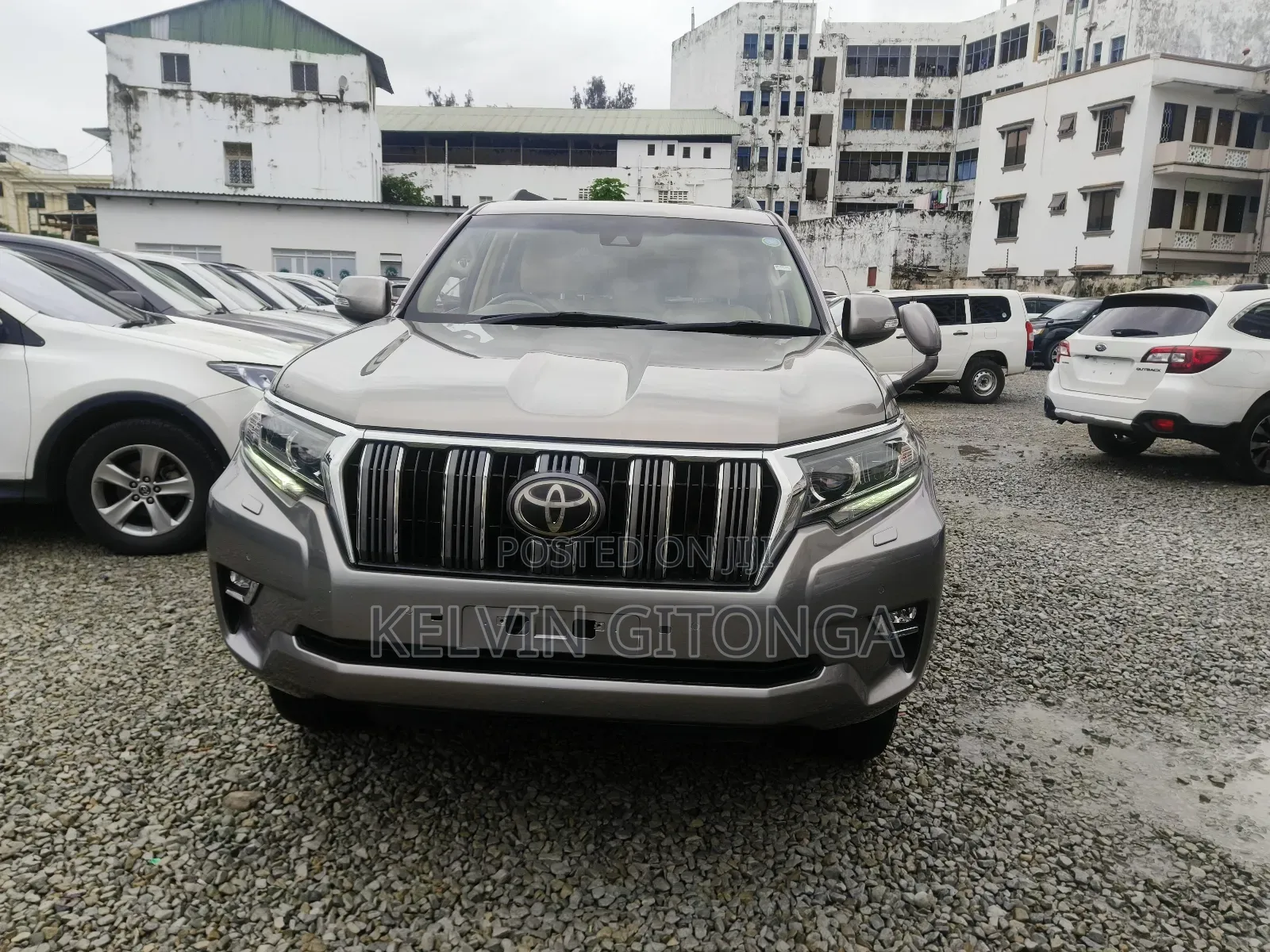 Toyota Land Cruiser Prado 2017 Gray