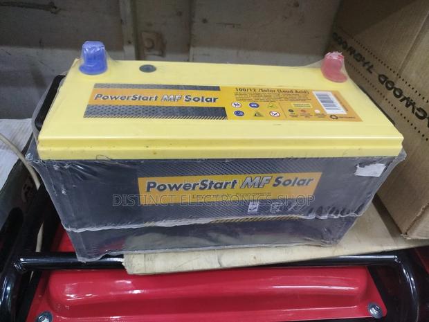 100aah Powerstart Solar Battery - thumbnail 2