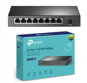 Tp-Link 8-Port 10/100mbps Desktop Switch With 4-Port Poe