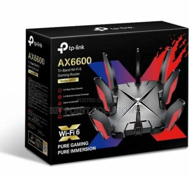 Tp-Link AX6600 Tri-Band Wi-Fi 6 Gaming Router TL-ARCHER GX90