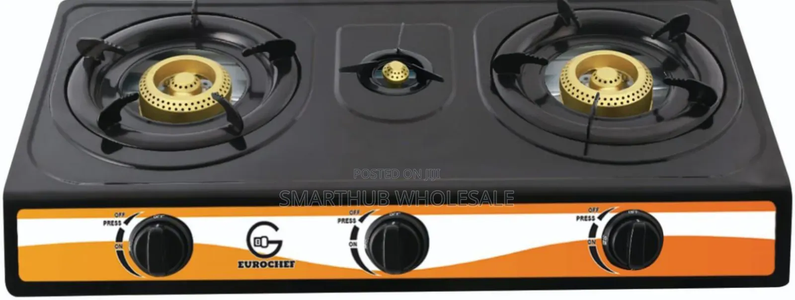 3 Burner Eurochef Table Top Burner