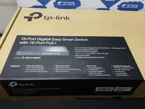 Tp-Link 18-Port 10/100 Gigabit Smart Switch With16 Port POE