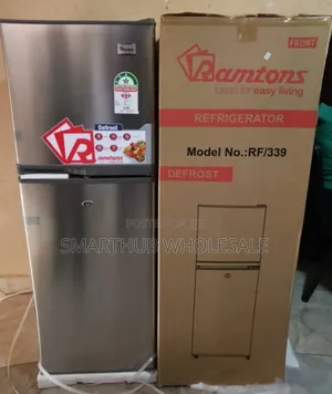 Ramtons 138 Litres Double Door Refrigerator