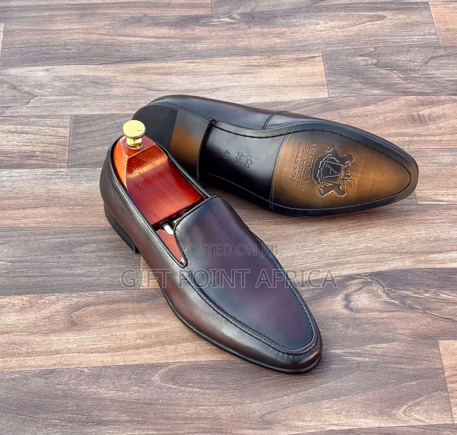 Aristocrat's Italian Official Leather Shoes for Men
