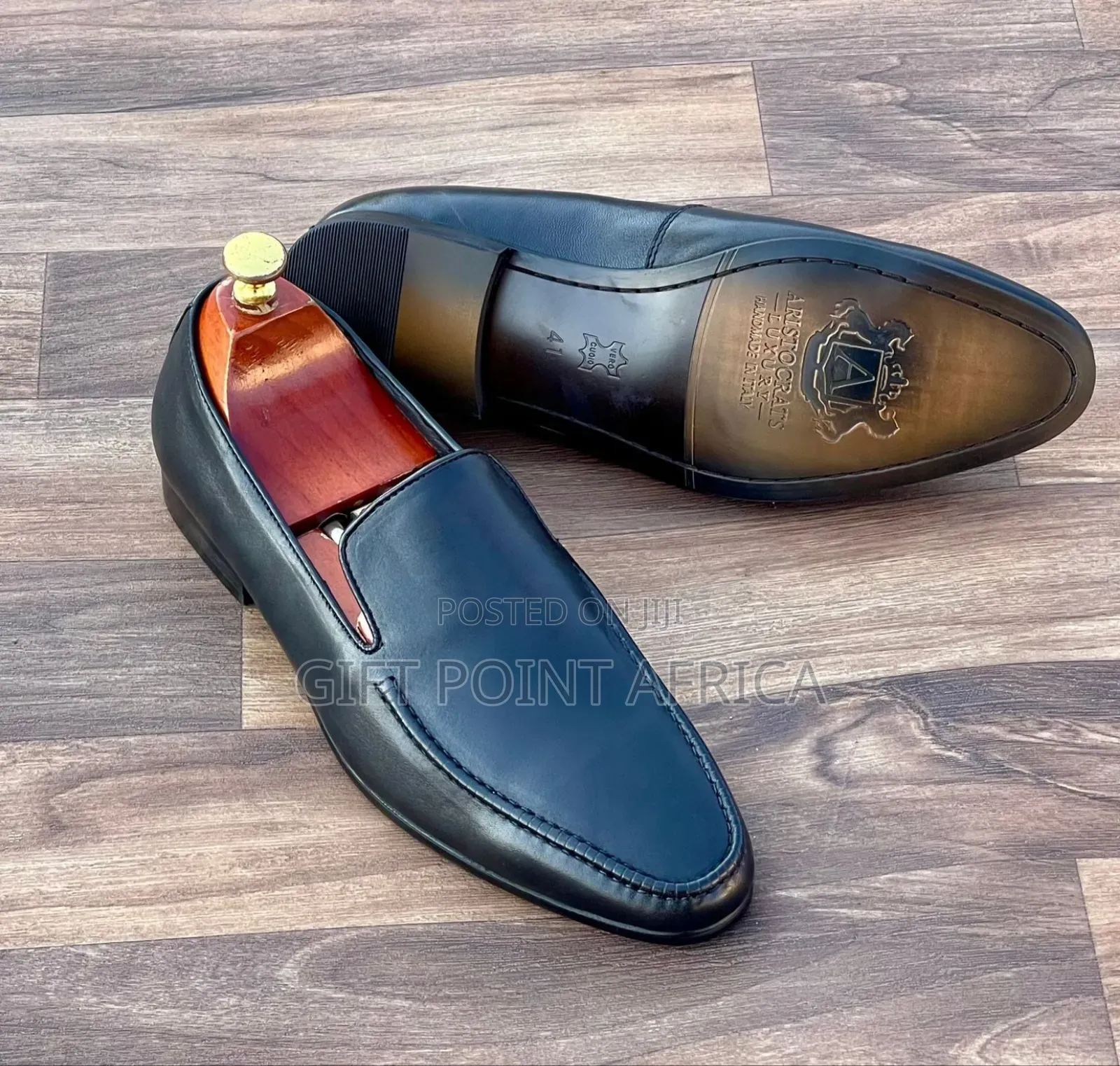 Black Aristocrats Italian Official Leather Shoes