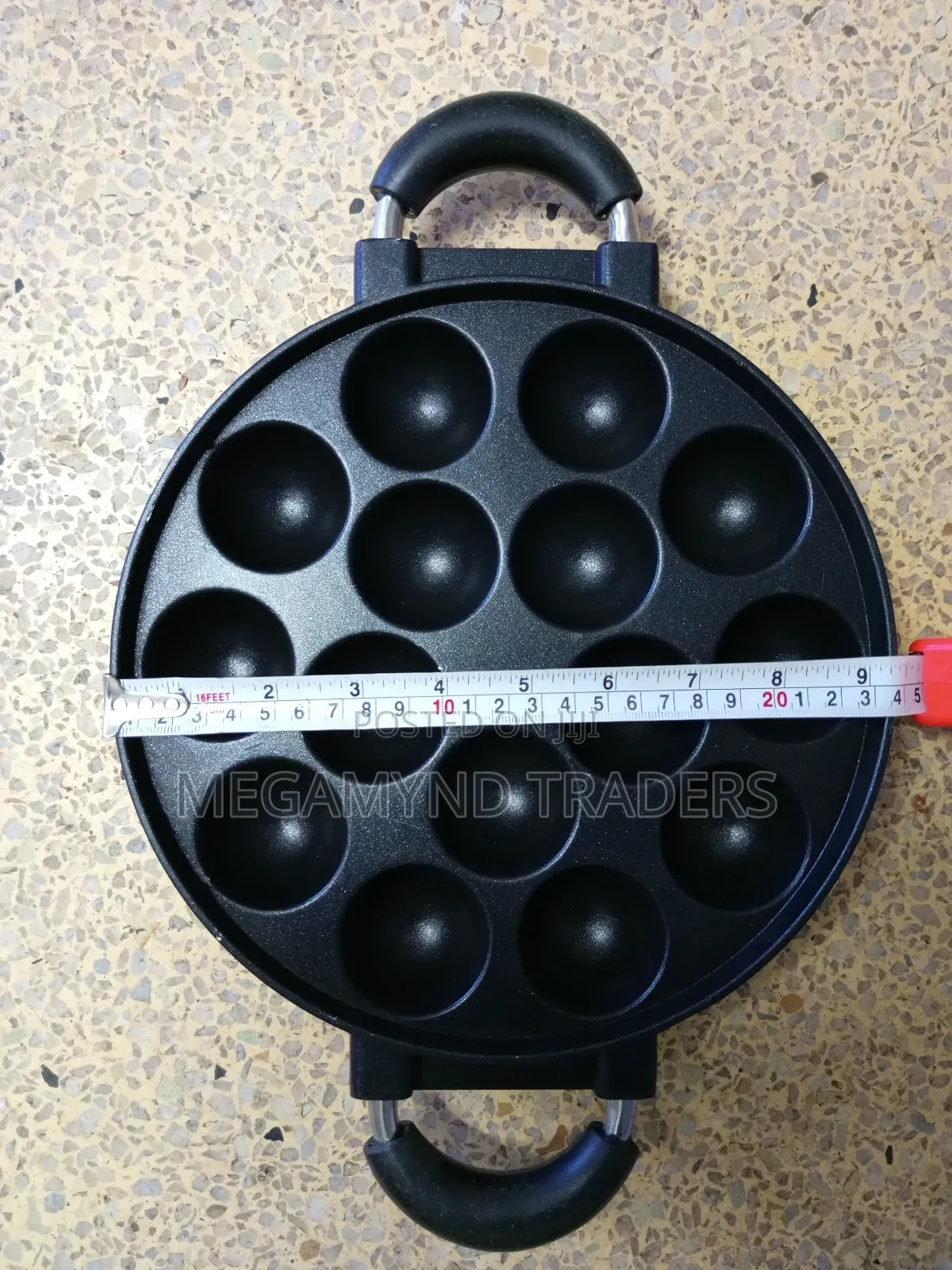 Vitumbua Pan 15 Holes/Nonstick Vitumbua Pan