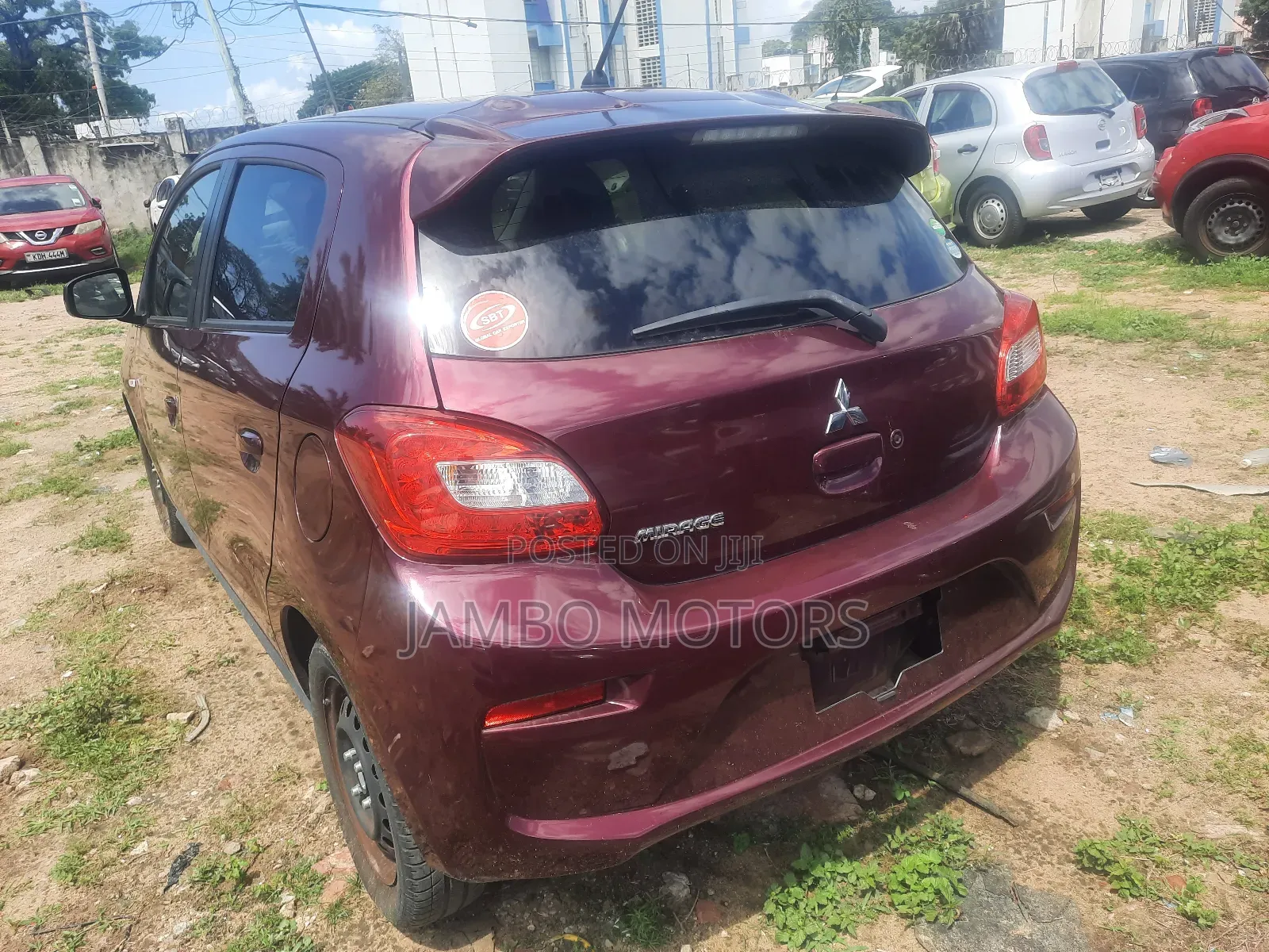 Mitsubishi Mirage GT 2017 Red