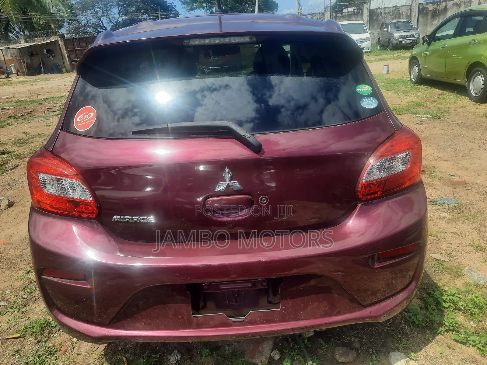 Mitsubishi Mirage GT 2017 Red