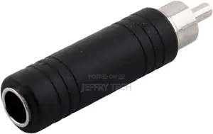 6.5mm Female Audio to RCA Male Adapter Connector - P236