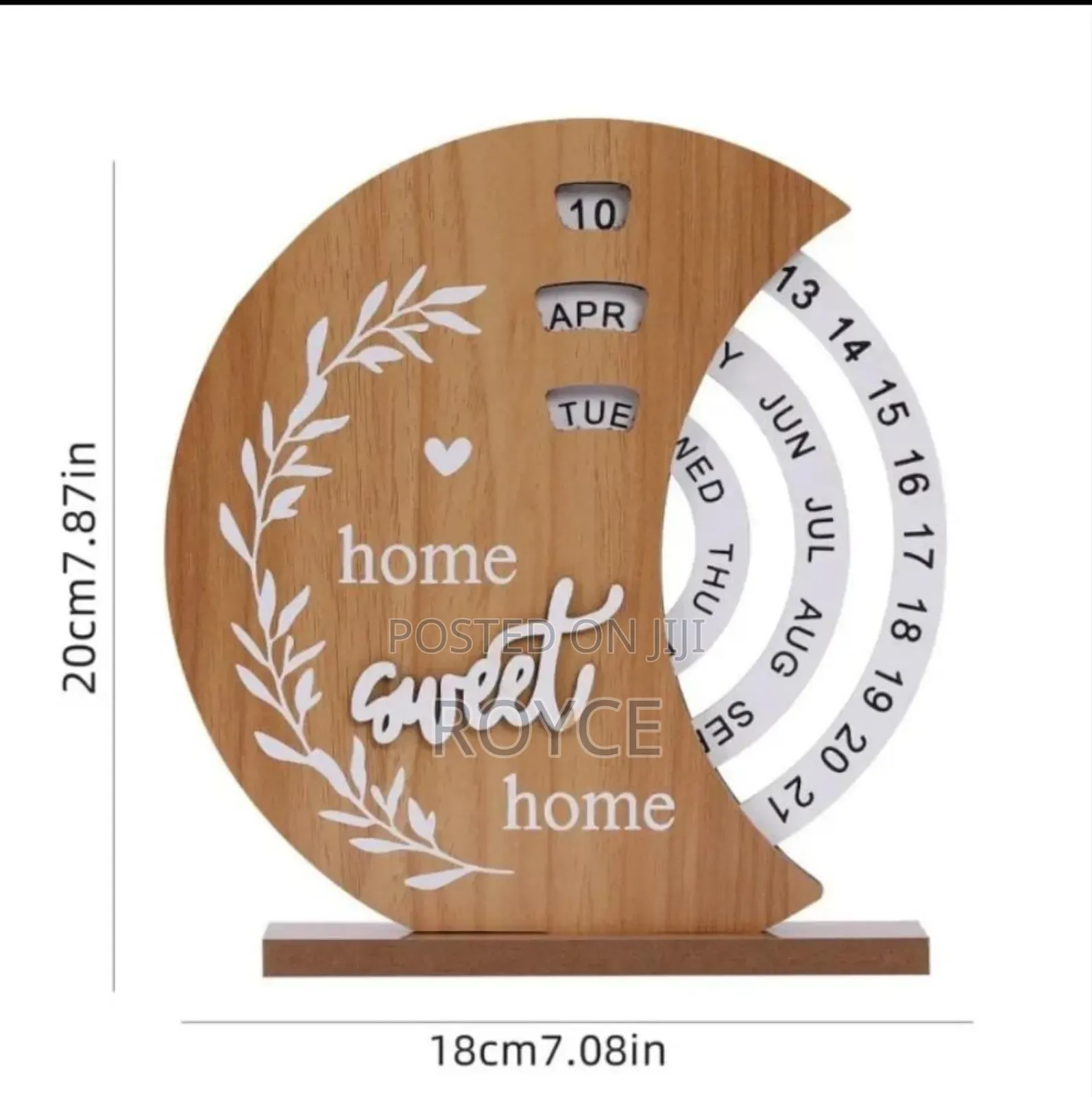 Wooden Perpetual Calender