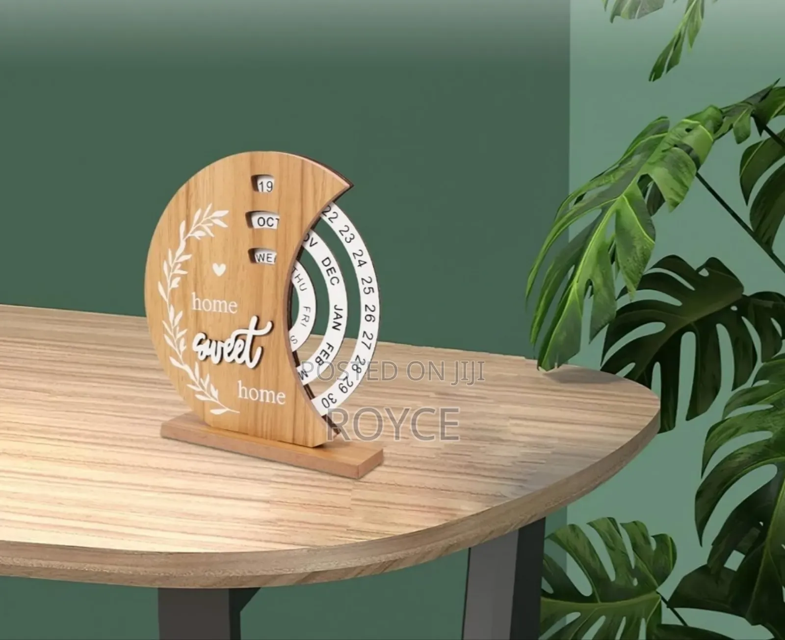 Wooden Perpetual Calender