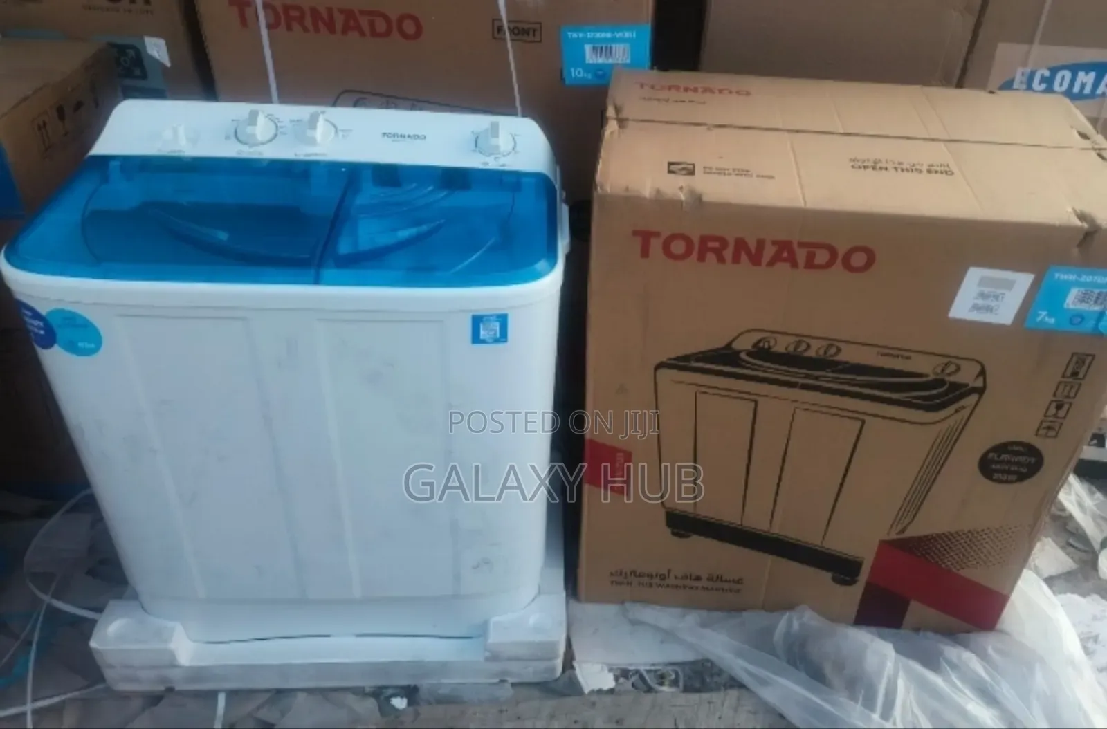 7kgs Tornado Twin Tub Washing Machine