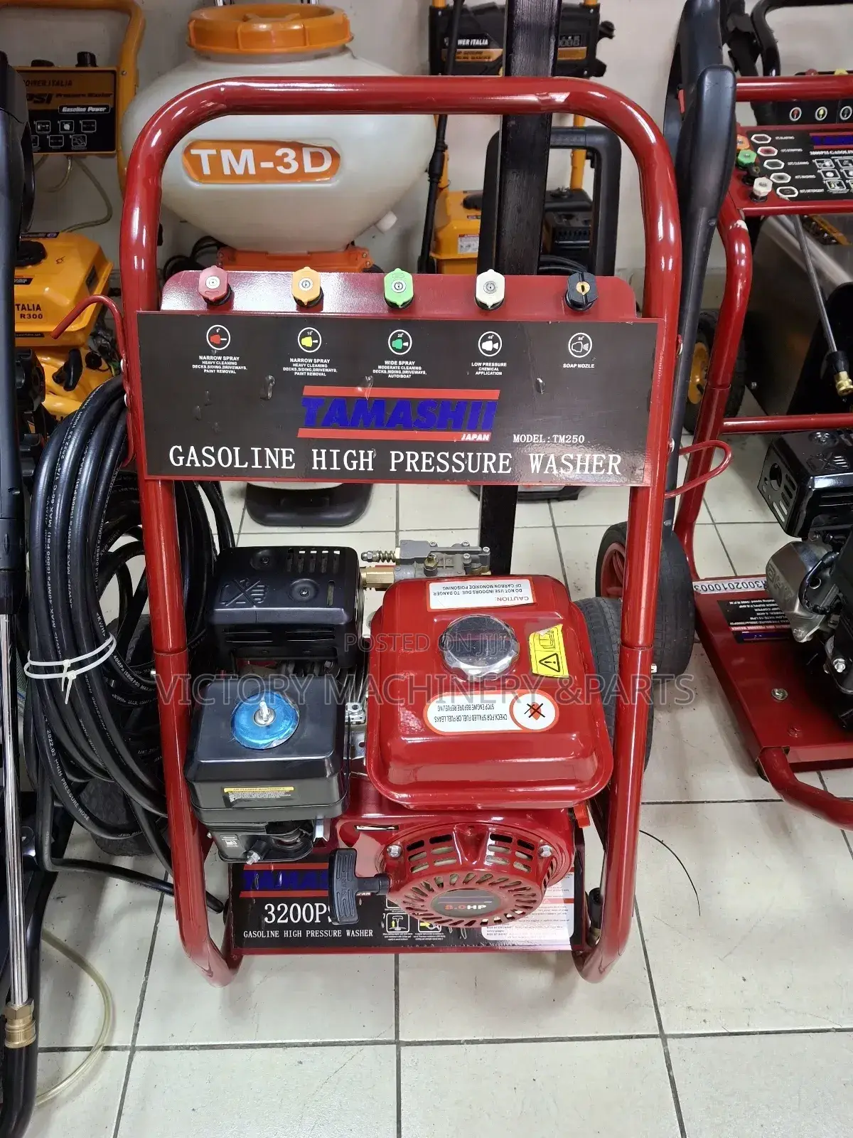 TAMASHII Japan Petrol Pressure Washer