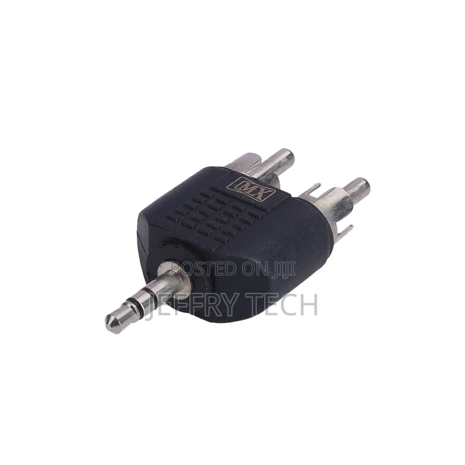 Stereo Male Plug to 2 Rca Male Plug Connector