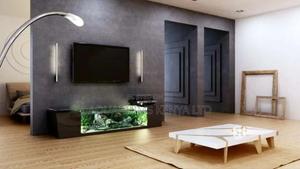 Table Stand Aquarium, Used as a TV Stand - main view