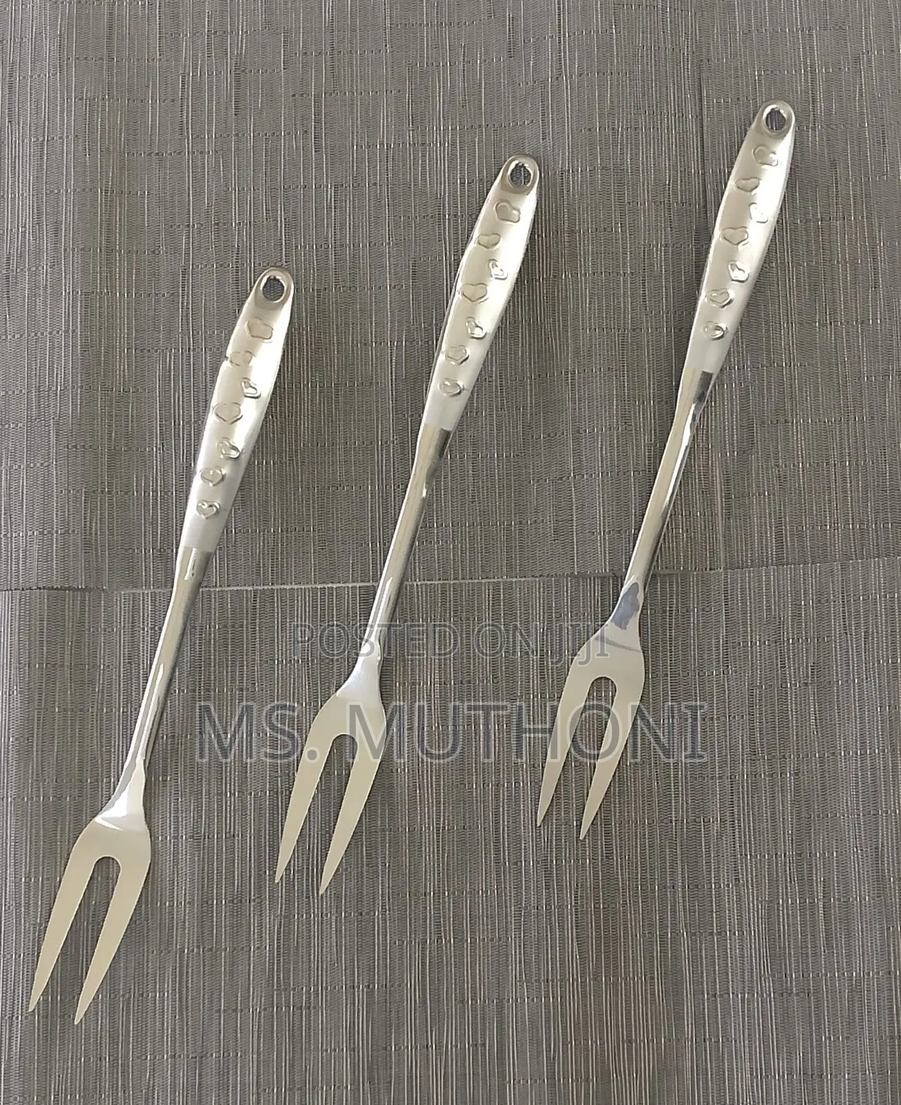 Silver Plated Serving Fork, 1960s Fork,
