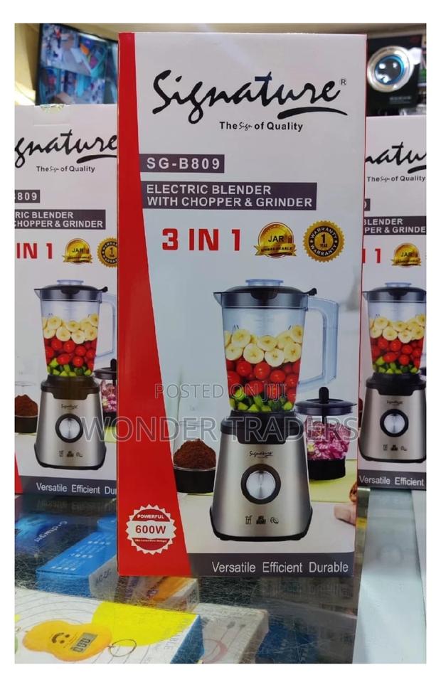 Signature 3 in 1 Blender( Non Fragile) - main view