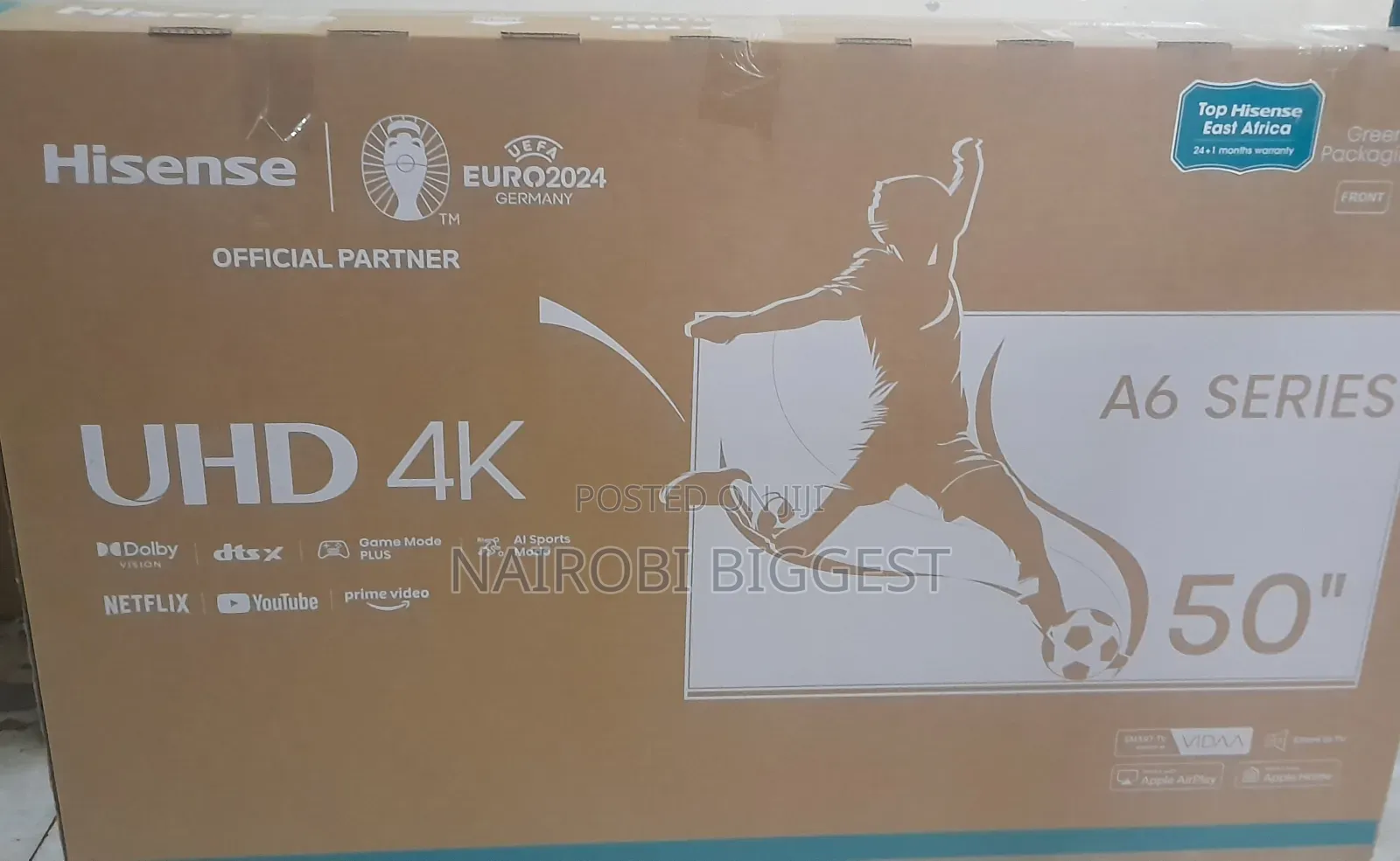 Hisense Uhd 50" Television With Best Clarity