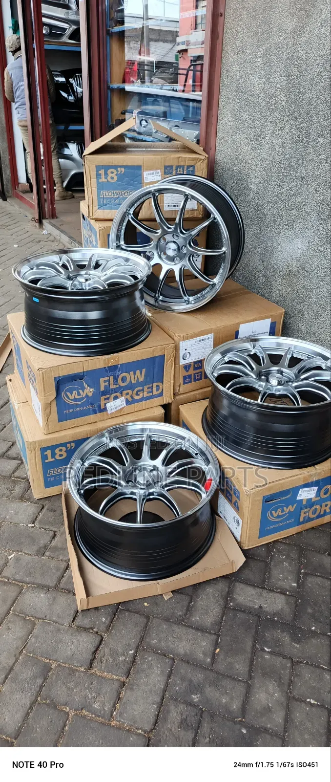 18 Inches Work Emotions Alloys Rims. Subaru