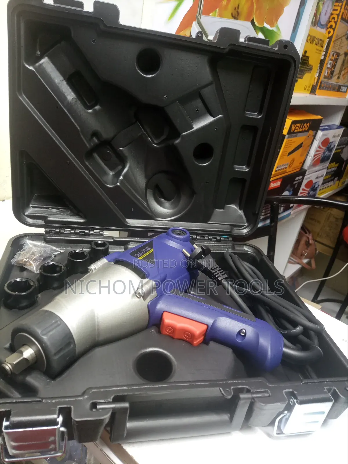 Electric Royce 1010watts Impact Wrench With Accessories