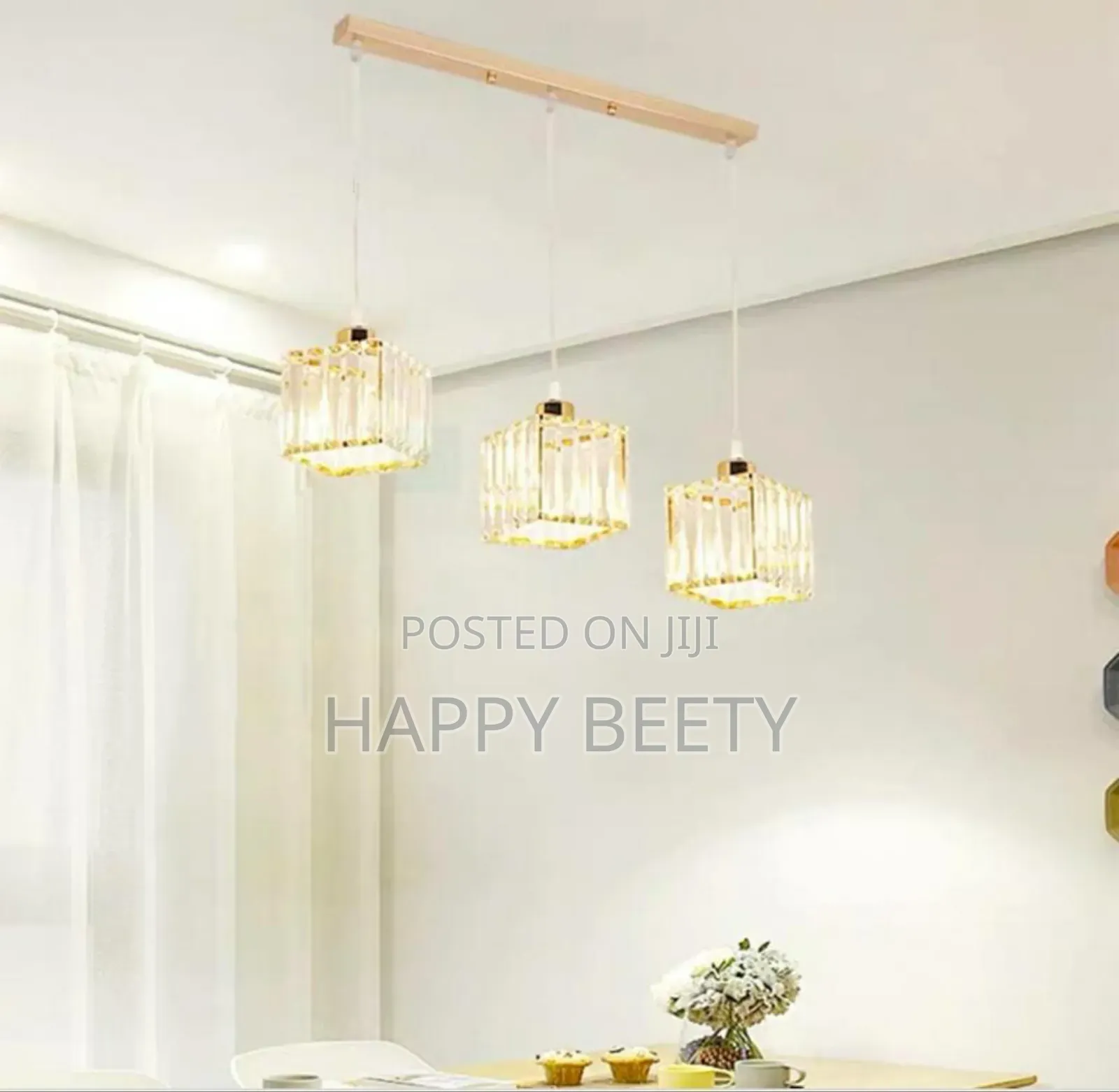 Nordic 3 in 1 Ceiling Crystal Chandelier