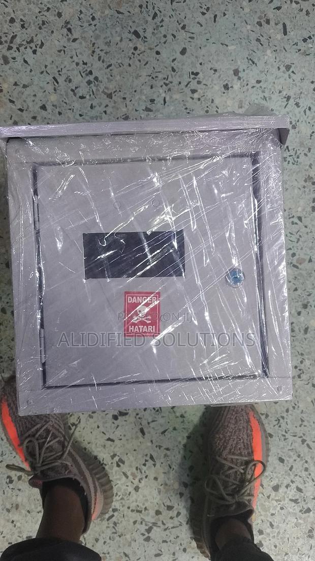 Galvanized Meter Box 24by24 - main view