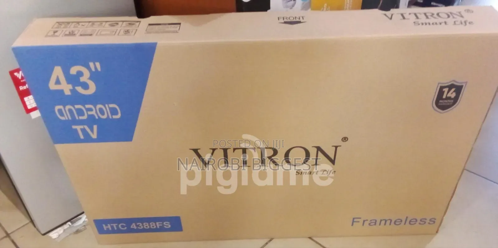Vitron 43" Smart Frameless Latest Television