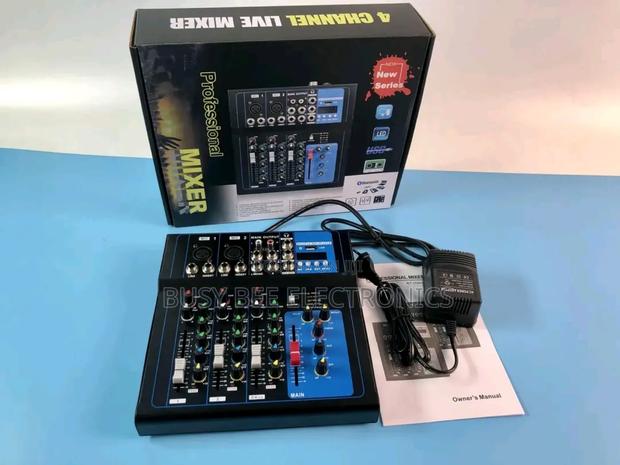 Live Mixer 4 Channels
