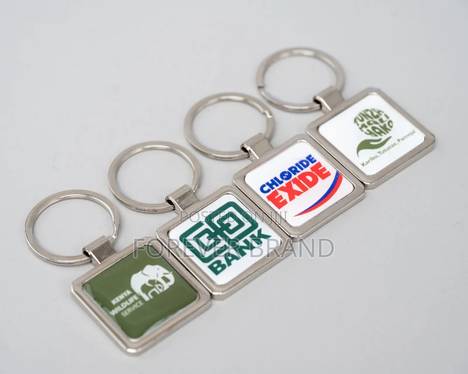 Squared Branded Key Holders