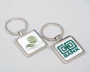 Squared Branded Key Holders
