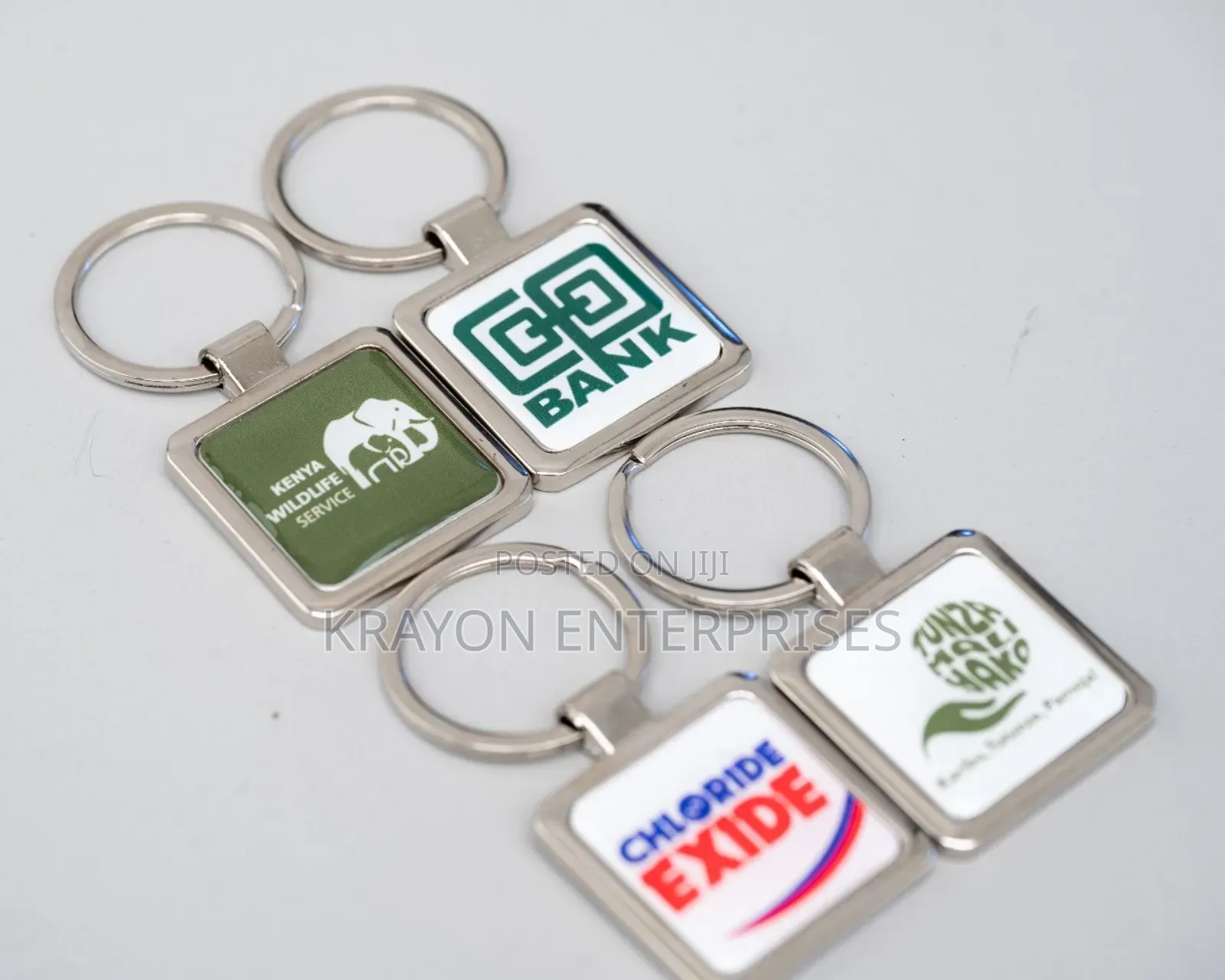 Branded Key Holders Square