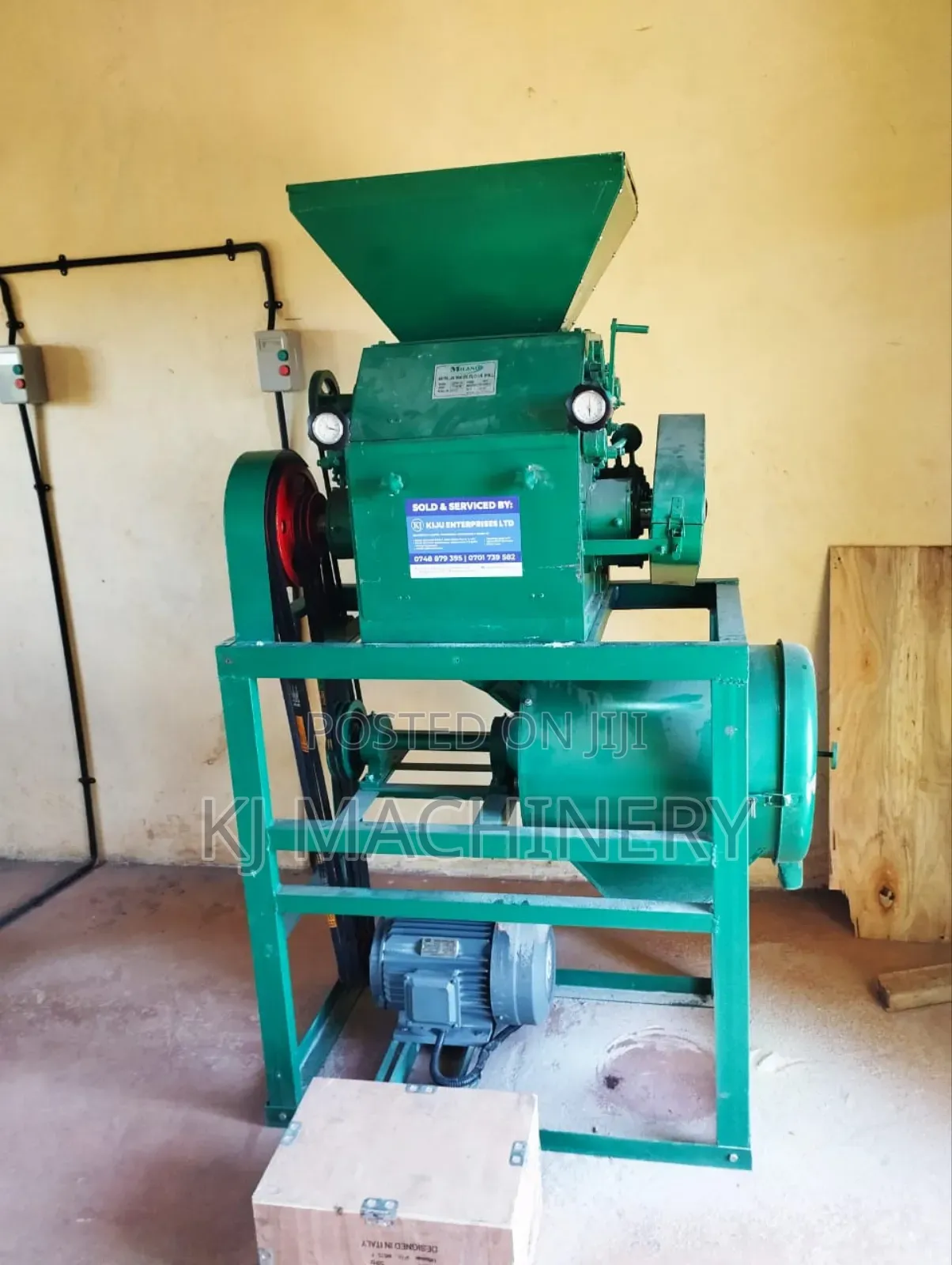 Maize Flour Roller Mill for Grade 1 Production.