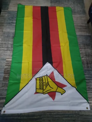 Country National Flag for Zimbabwe -Size 36x58 Inches