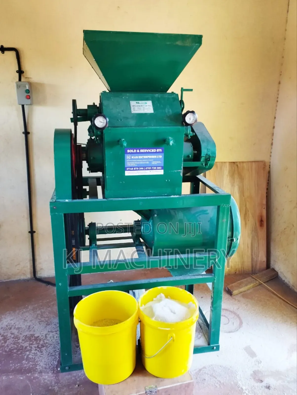 Maize Flour Roller Mill for Grade 1 Production.
