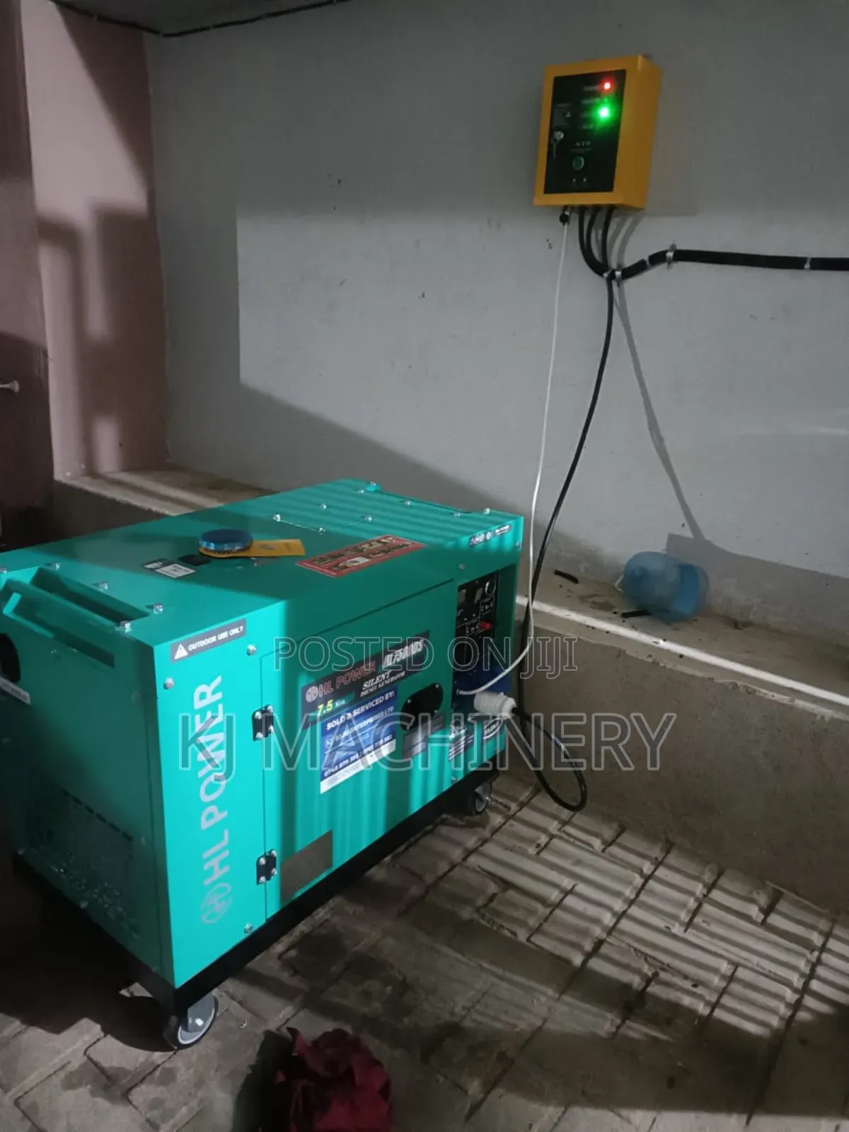 7.5kva Diesel Silent Generator With ATS