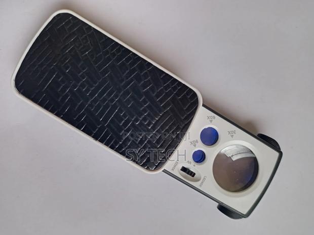 Slide Out Magnifying Loupe With LED UV 30× , 60× ,90× - thumbnail 3