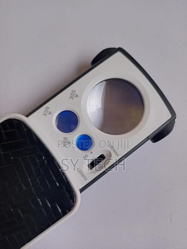 Slide Out Magnifying Loupe With LED UV 30× , 60× ,90× - thumbnail 4
