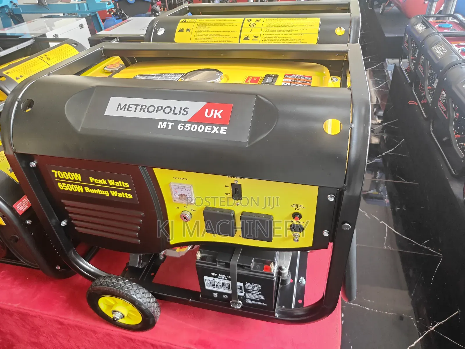 Metropolis UK 7.5kva Petrol Generator Key-Start
