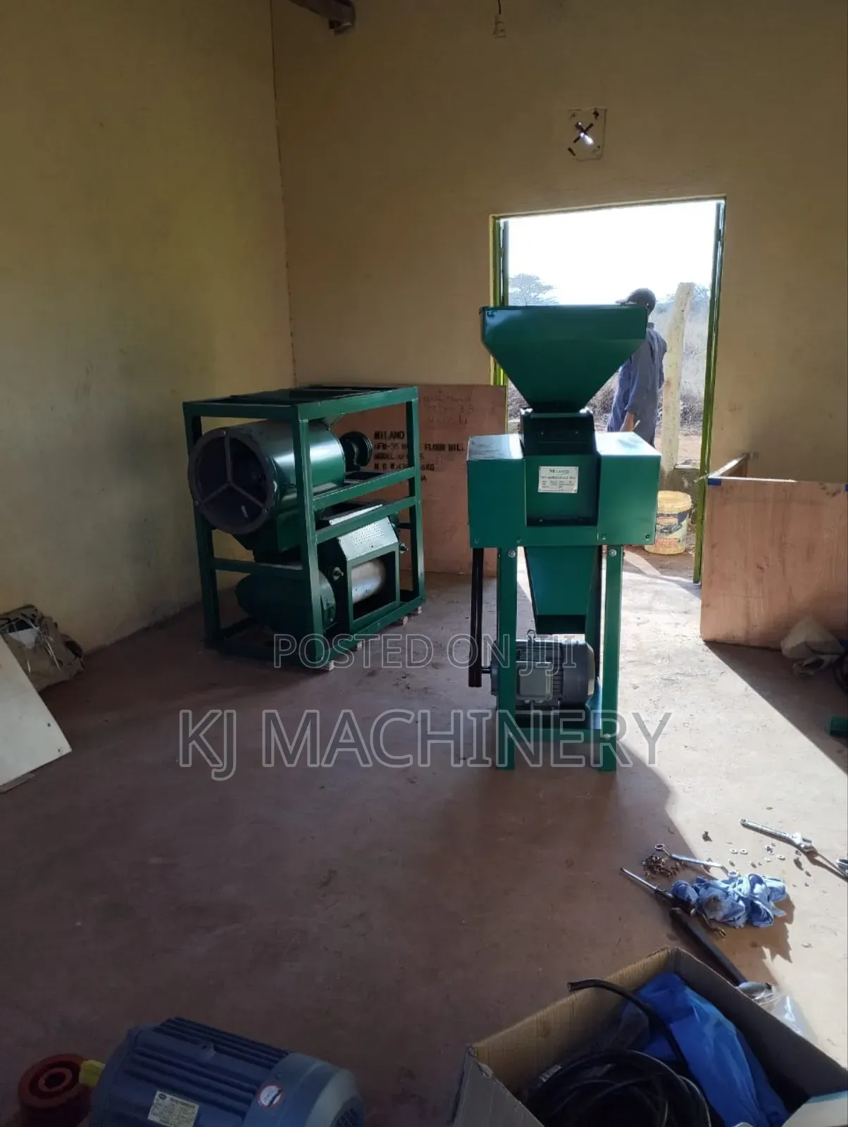 Gam Maize Flour Roller Mill Heavy Duty for Grade 1 Flour