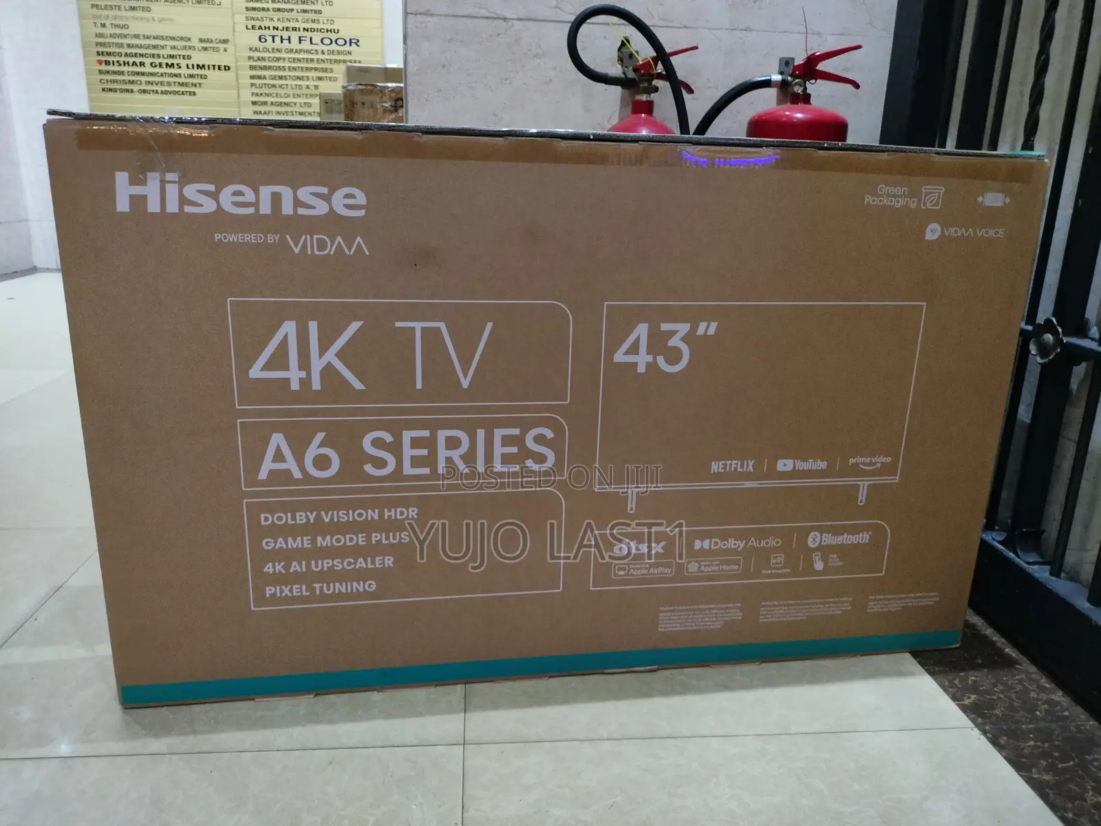 Hisense A6 Series 4kuhd Smart TV 43inchgoogle TV, Voice Remo