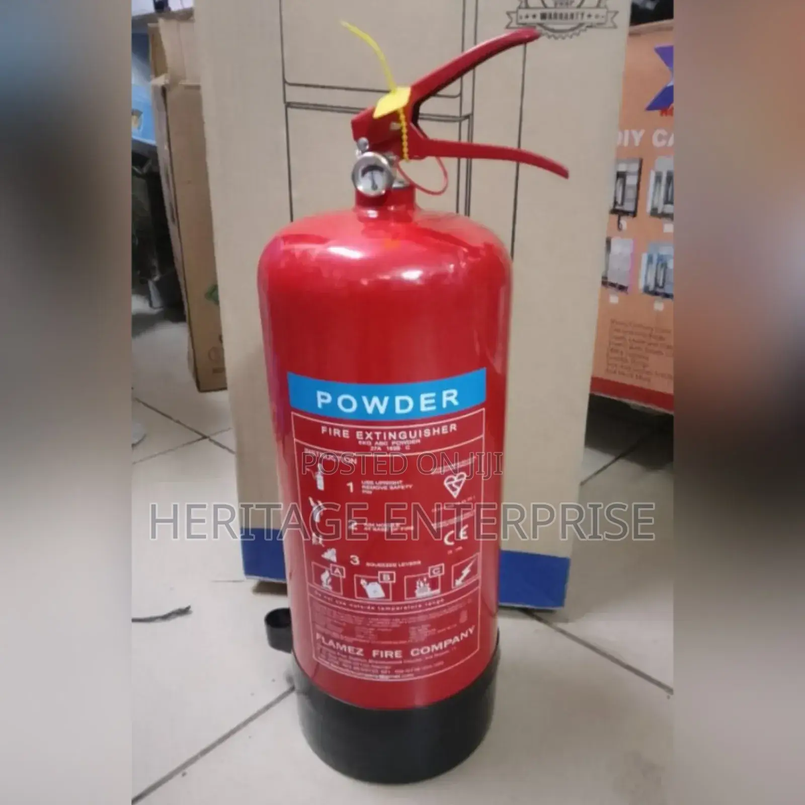 Dry Powder 6kg Fire Extinguisher,