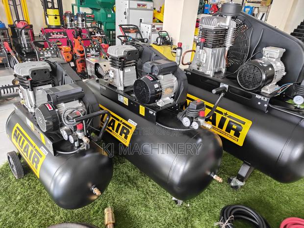 Italian NUAIR Air Compressor 300l Capacity Three Phase - thumbnail 3