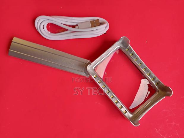 Rechargeable Rectangular Magnifier 16 LED LIGHT - thumbnail 4