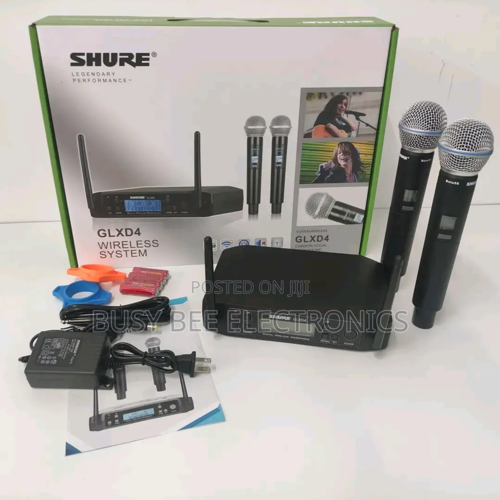 Shure GLXD4BETA58A Dual Channel