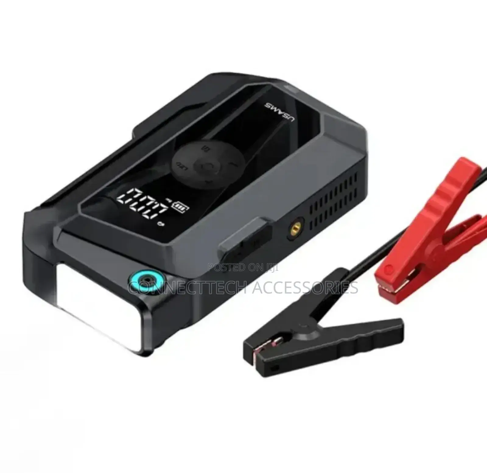 Usams Zero Volts Stating Flash Inflating 2in1 Car Jumpstater